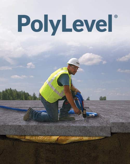 total foundation solutions concrete leveling contractor lifting concrete using our polylevel